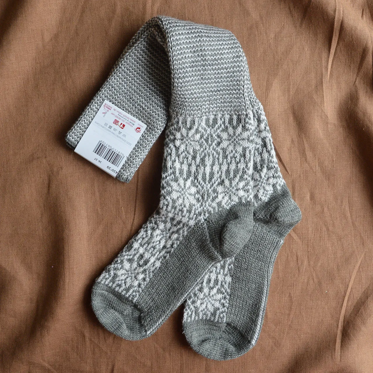 Kneehigh Hygge Fairisle Organic Wool Socks (Adults 36-41) *Returning 2025