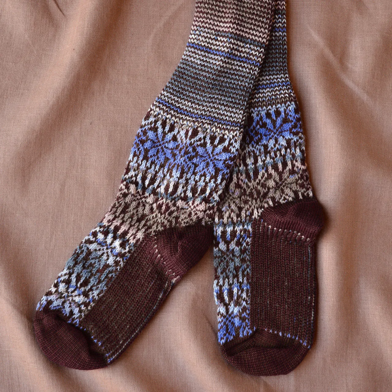 Kneehigh Hygge Fairisle Organic Wool Socks (Adults 36-41) *Returning 2025