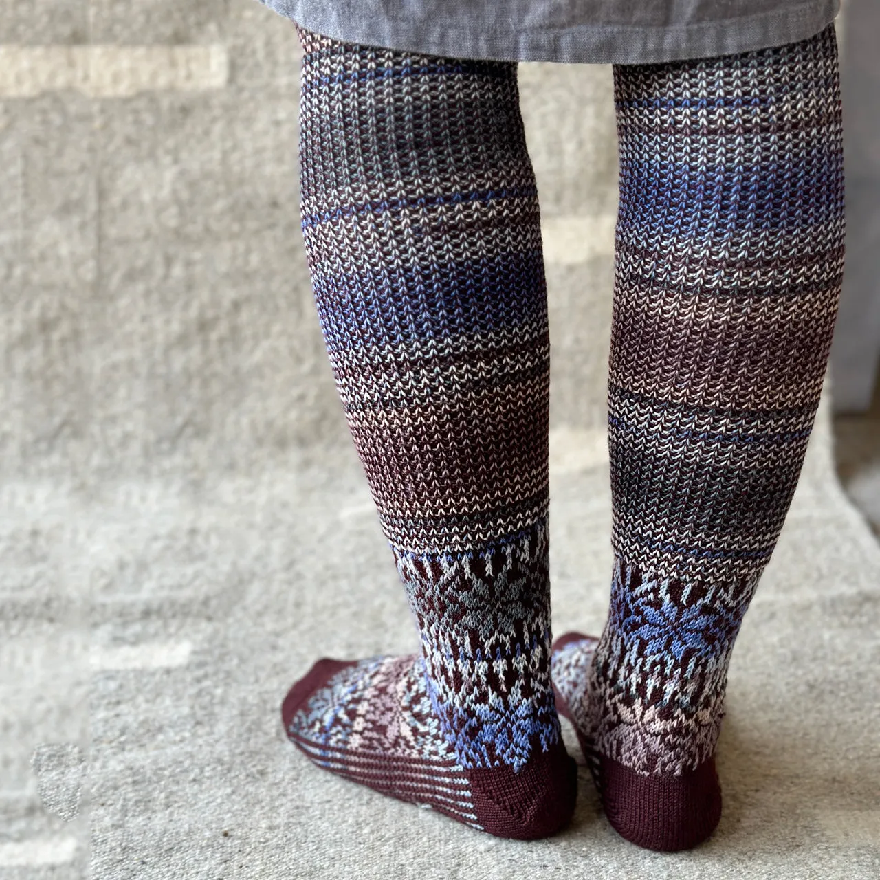 Kneehigh Hygge Fairisle Organic Wool Socks (Adults 36-41) *Returning 2025