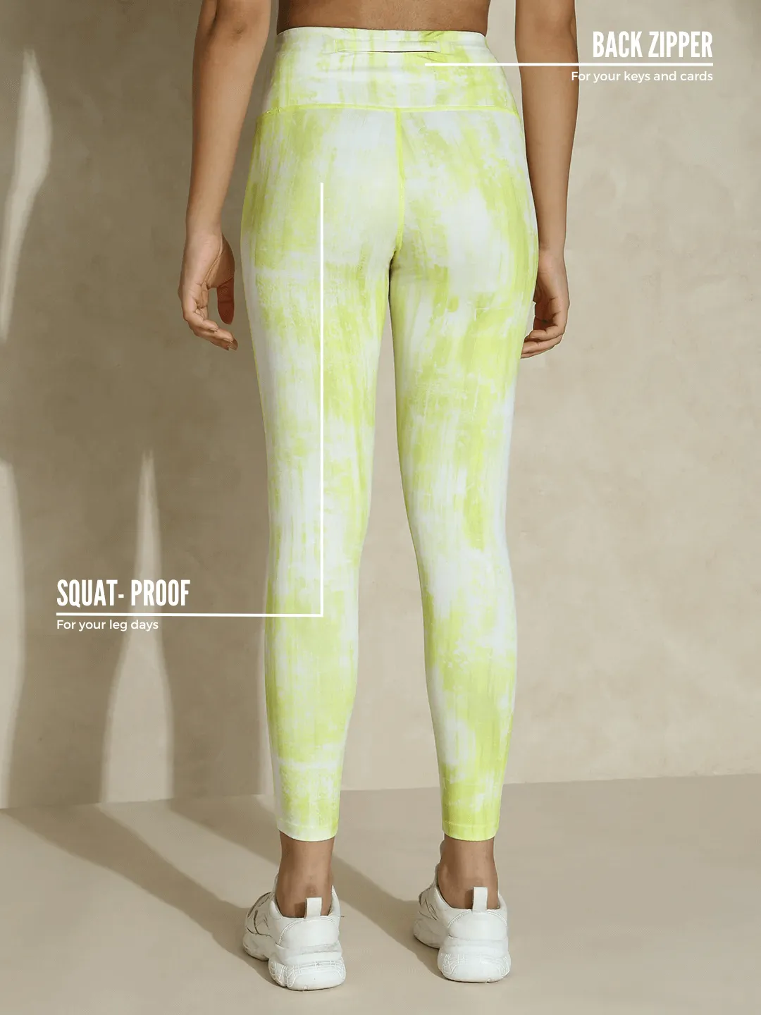 Lemon Grunge Luxe leggings