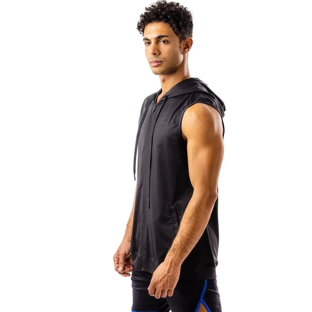 Lightweight Sleeveless Zip Up Tank Top