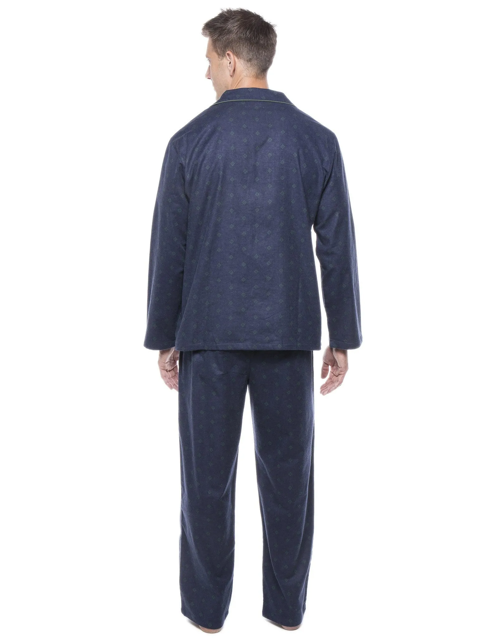 Men's 100% Cotton Flannel Pajama Set