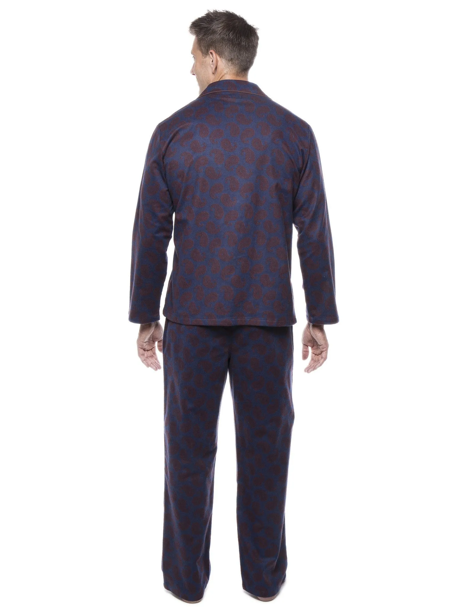 Men's 100% Cotton Flannel Pajama Set