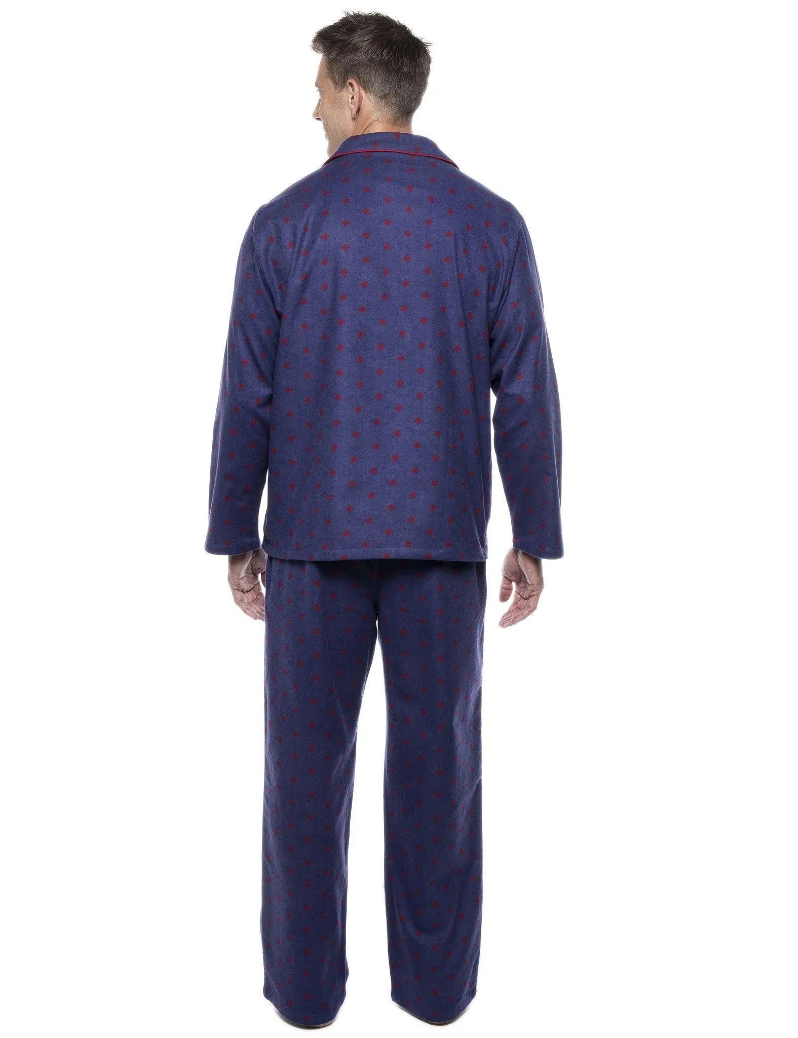 Men's 100% Cotton Flannel Pajama Set