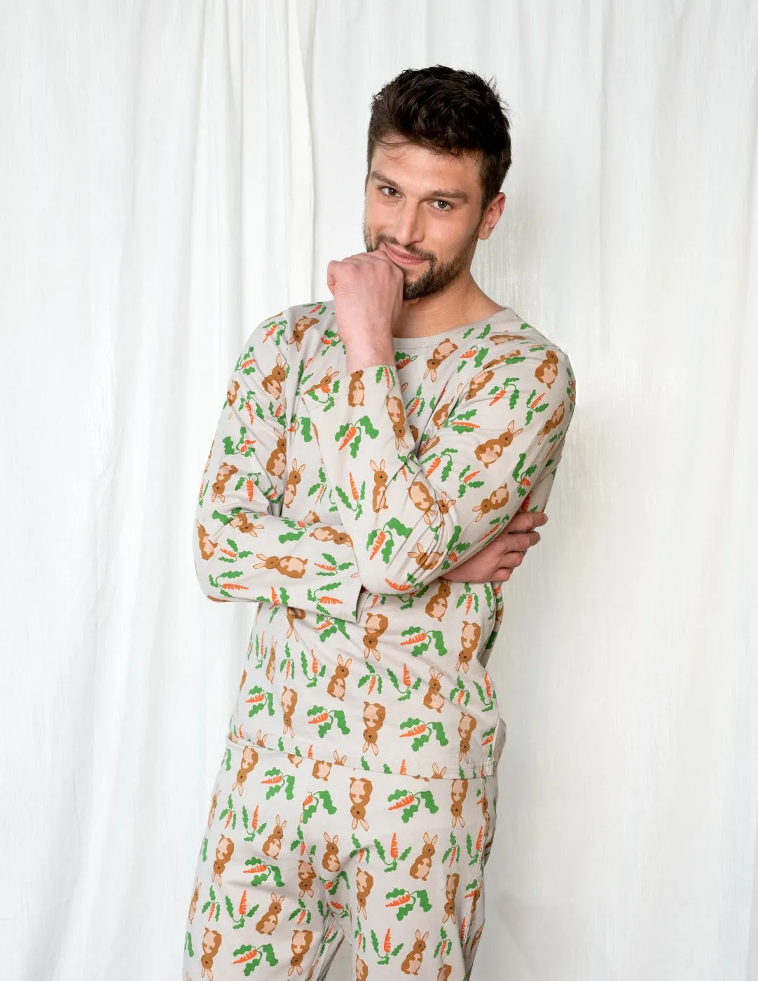 Men's Loose Fit Rabbit Pajamas