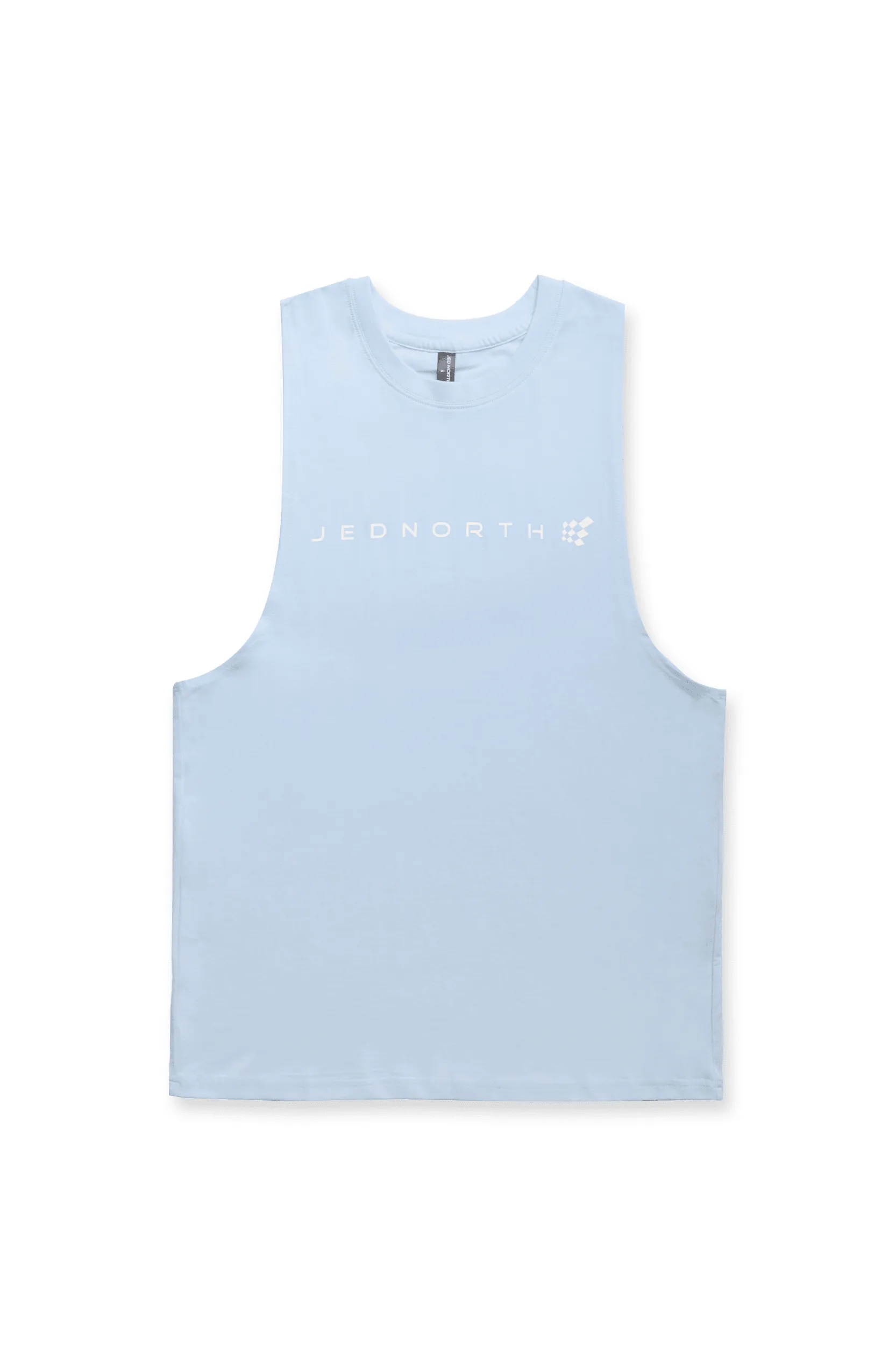 Men's Sleeveless Training Tee - Blue