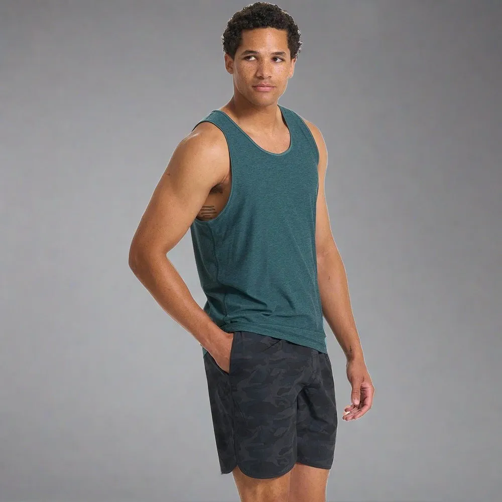 Mens Strato Tech Tank - Beryl Heather