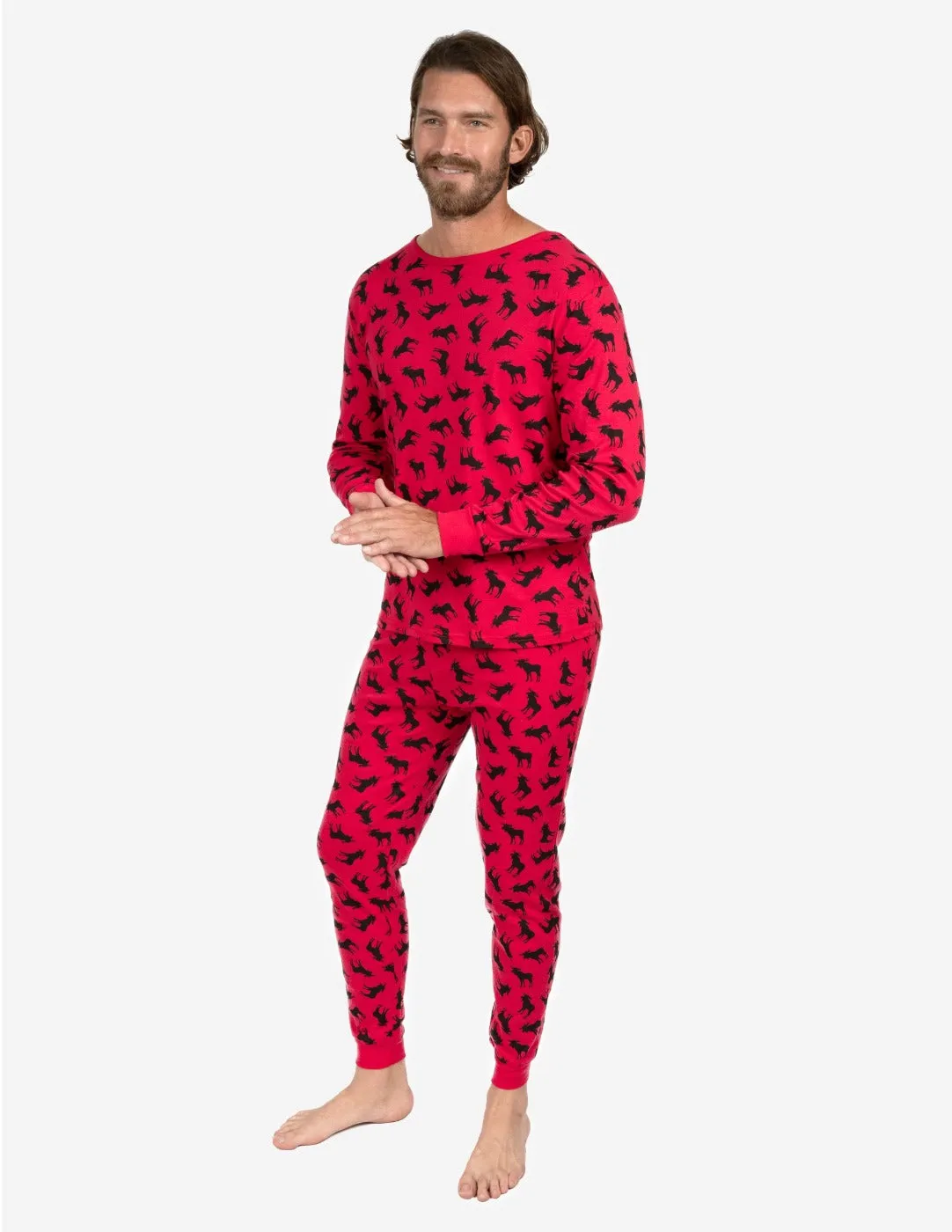 Men's Two Piece Christmas Pajamas