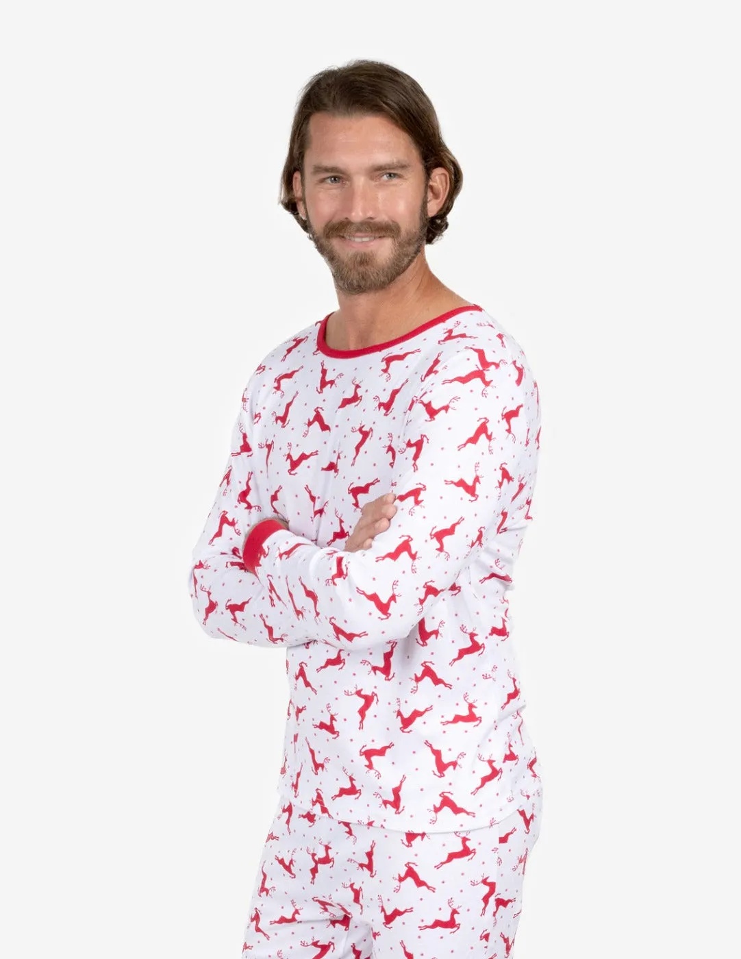 Men's Two Piece Christmas Pajamas