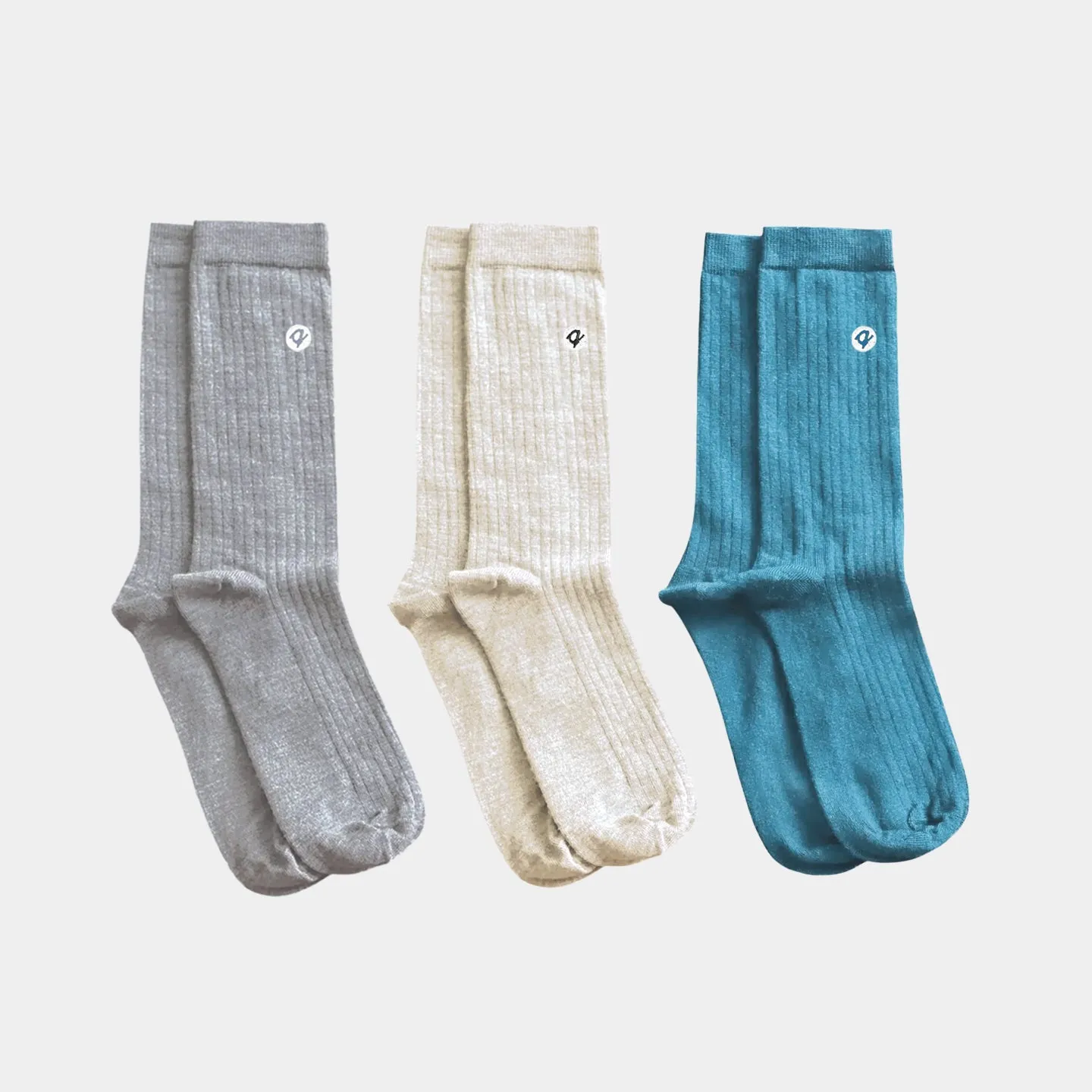 Merino Wool - Cotton Lightweight Adult Socks (3 pairs)