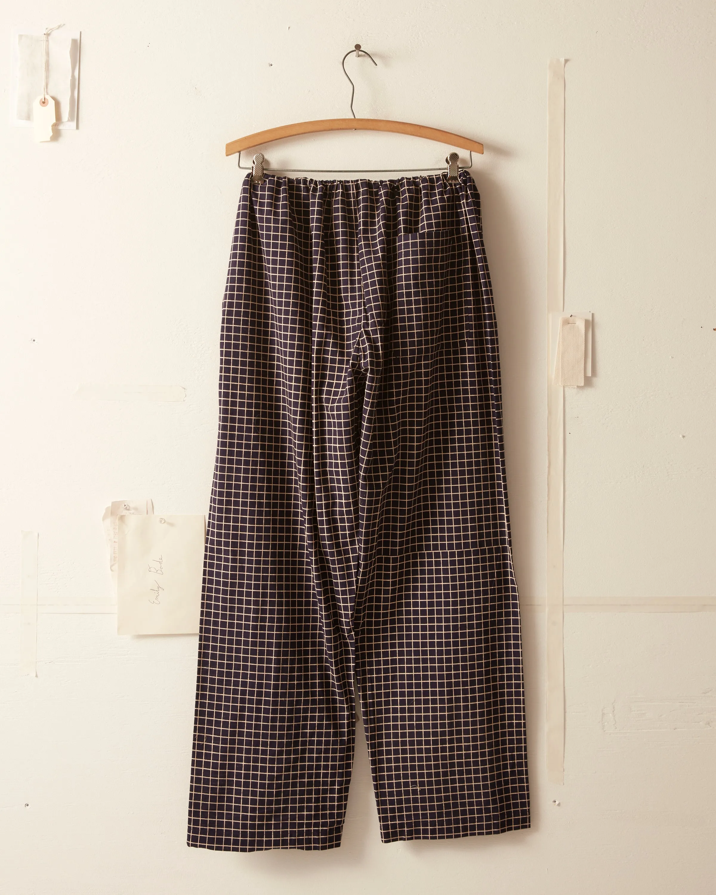 Midnight Grid Pajama Pant