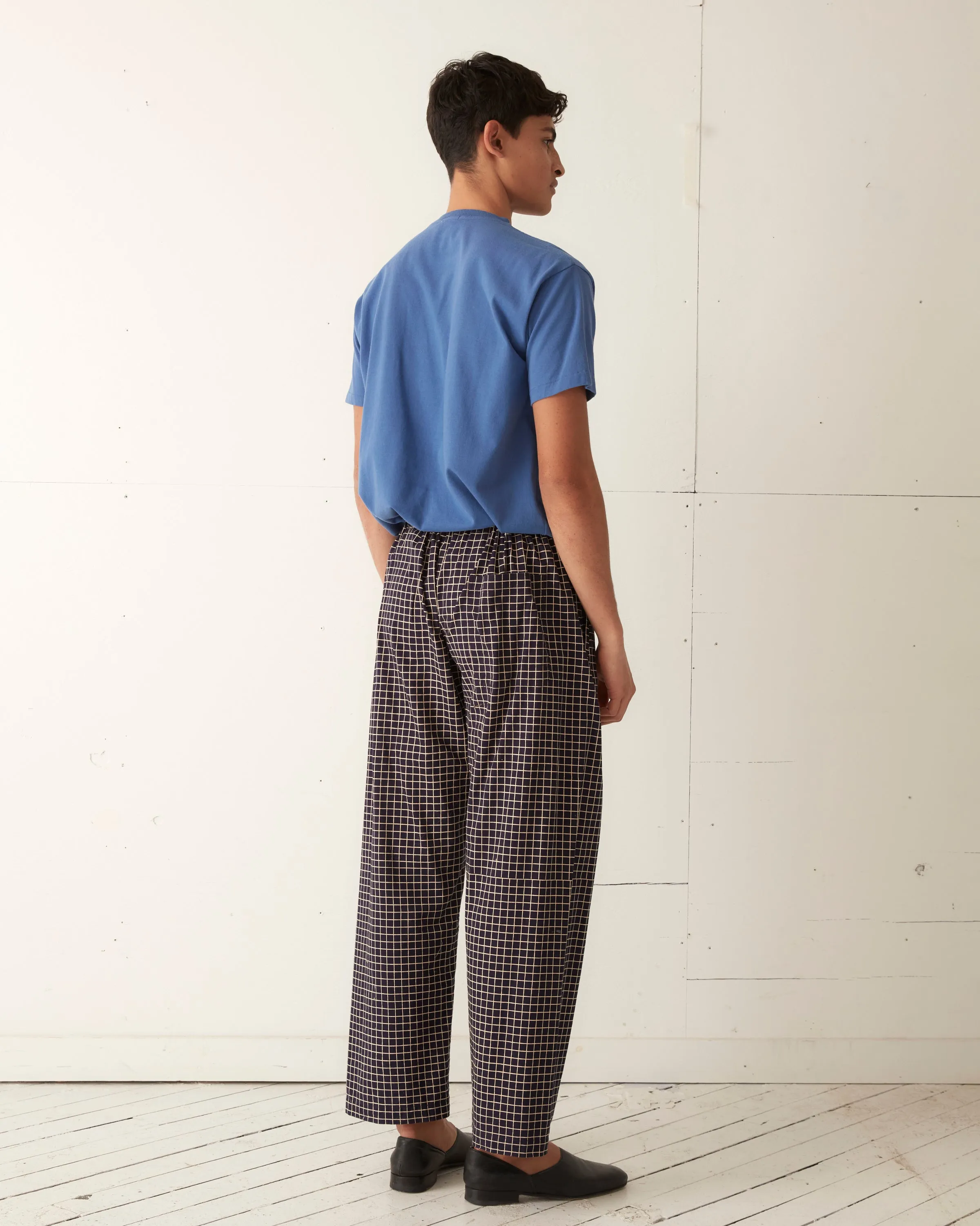 Midnight Grid Pajama Pant