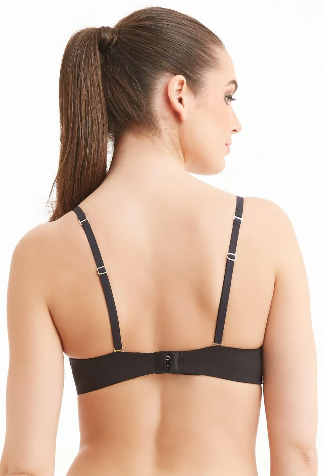 Montelle 9317 Wire-free T-Shirt Bra in Black