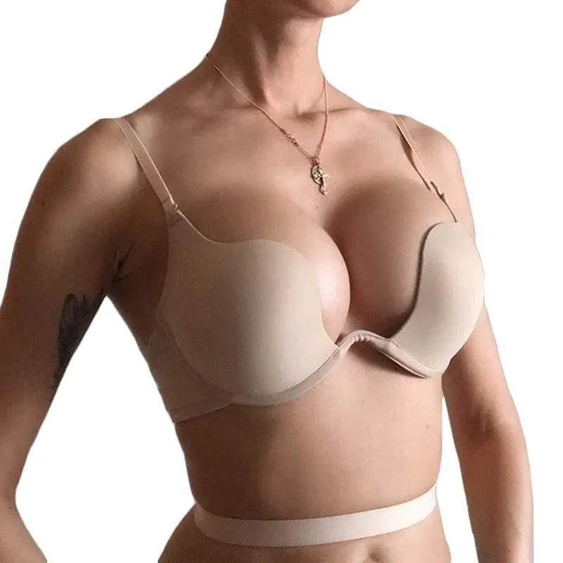 Multi-Way Convertible Deep V Bra