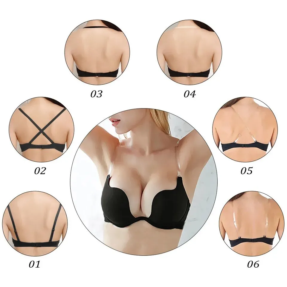 Multi-Way Convertible Deep V Bra