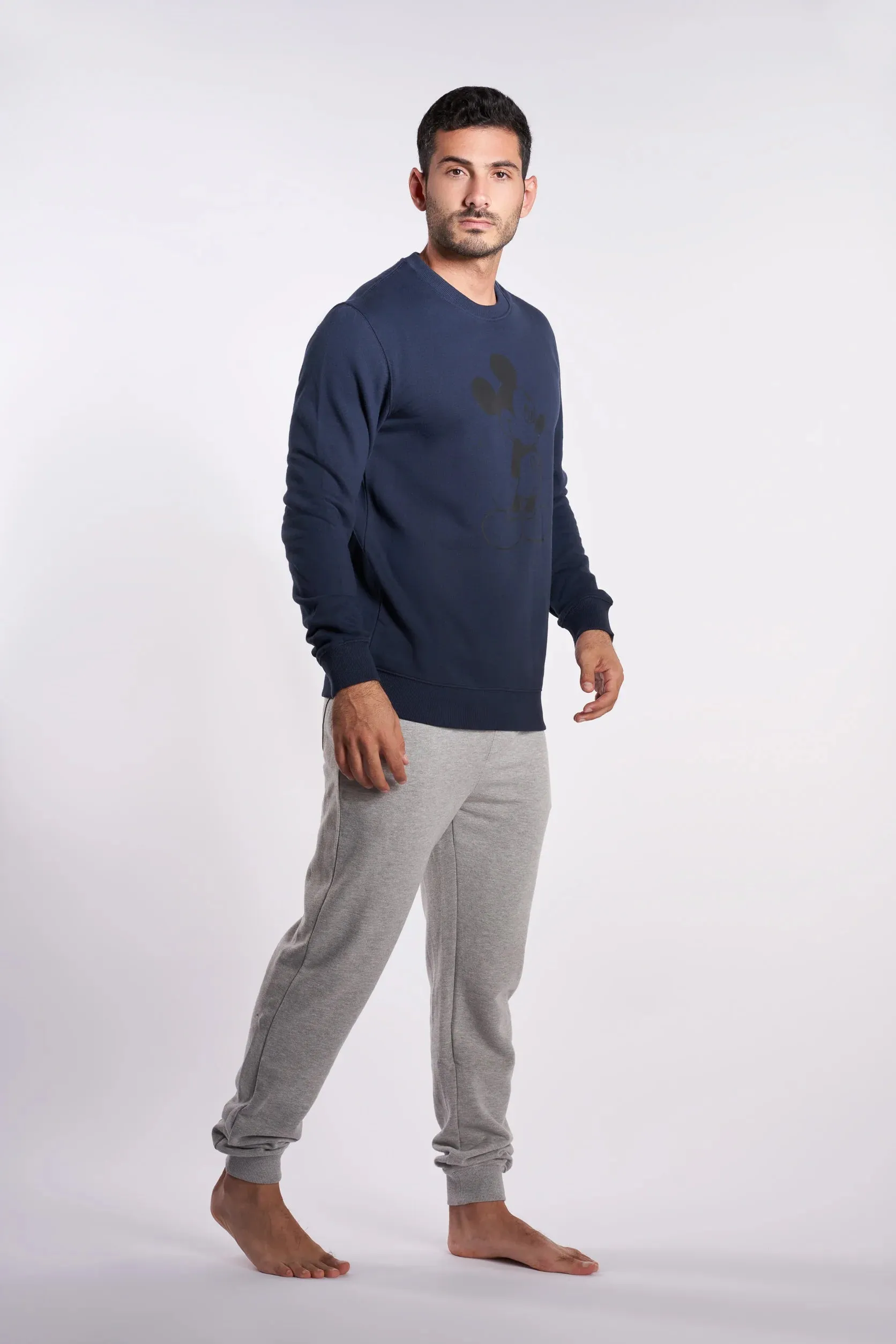 Navy Blue 2-Piece Men's Pajama