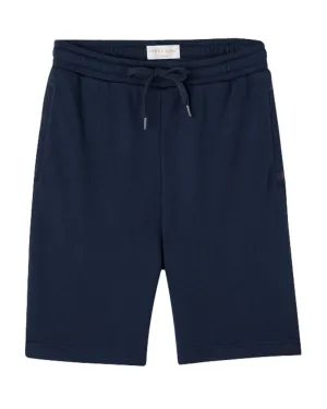 Navy Quinn Cotton Modal Sweat Shorts