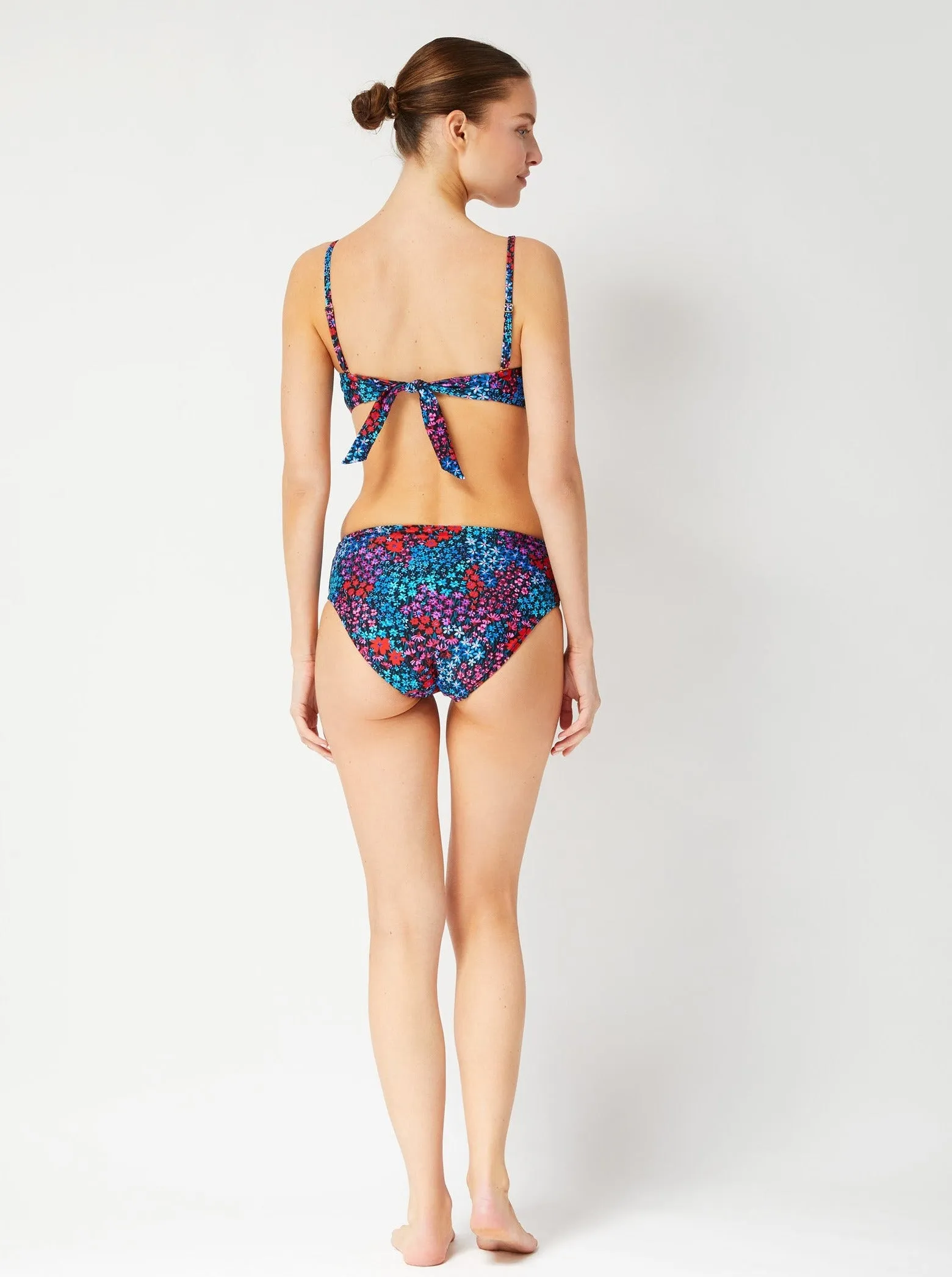 Nellie Top   Classic Midrise Bottom in In Bloom