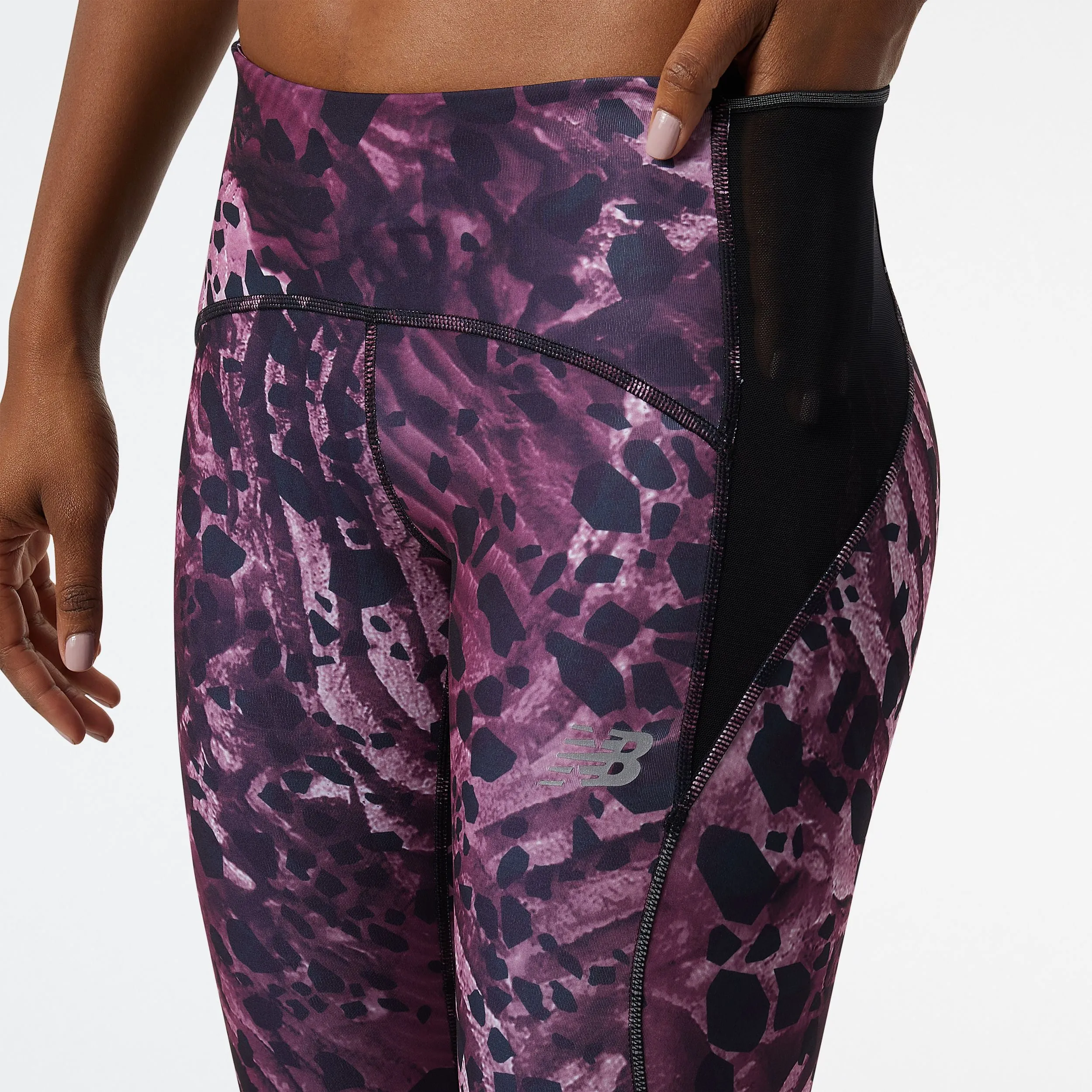 New Balance Women's Printed Impact Run Tight