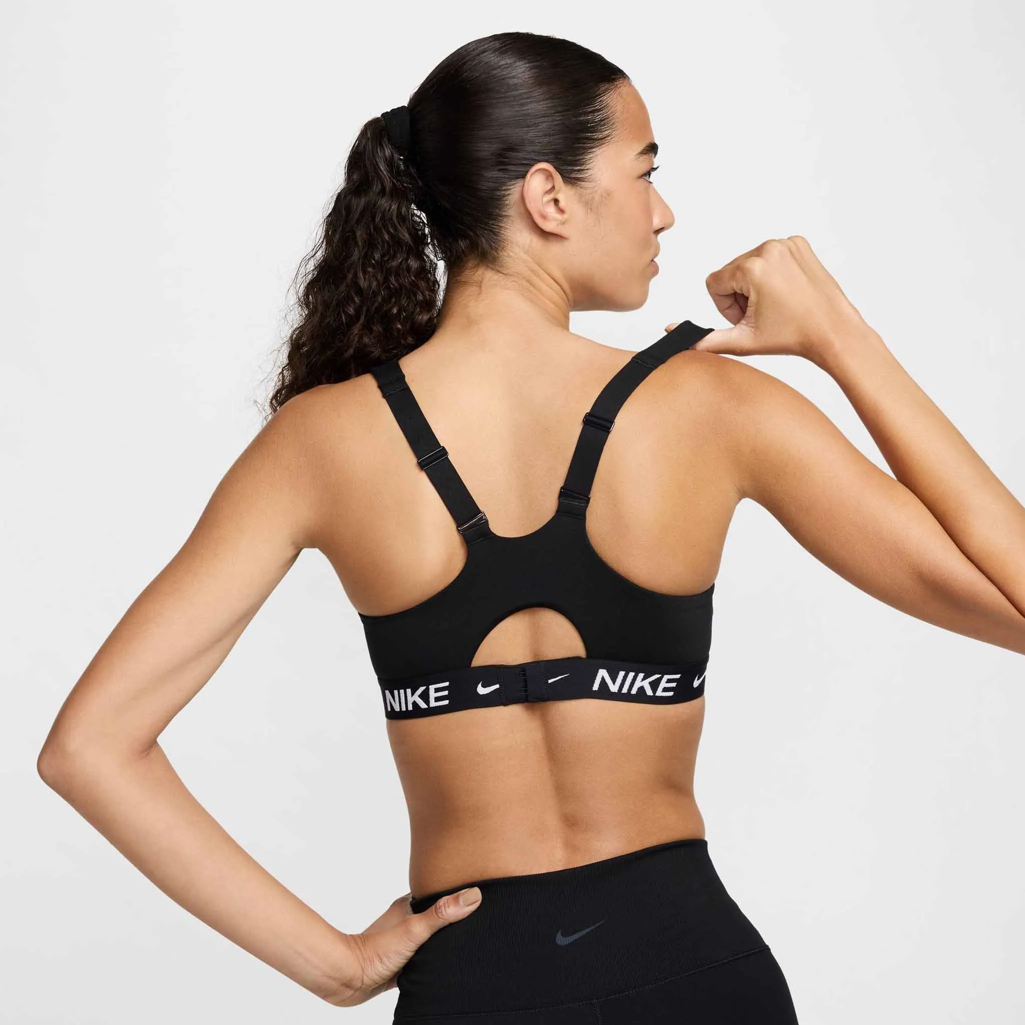 Nike | Women's Indy High Support Padded Adjustable Sports Bra - Black