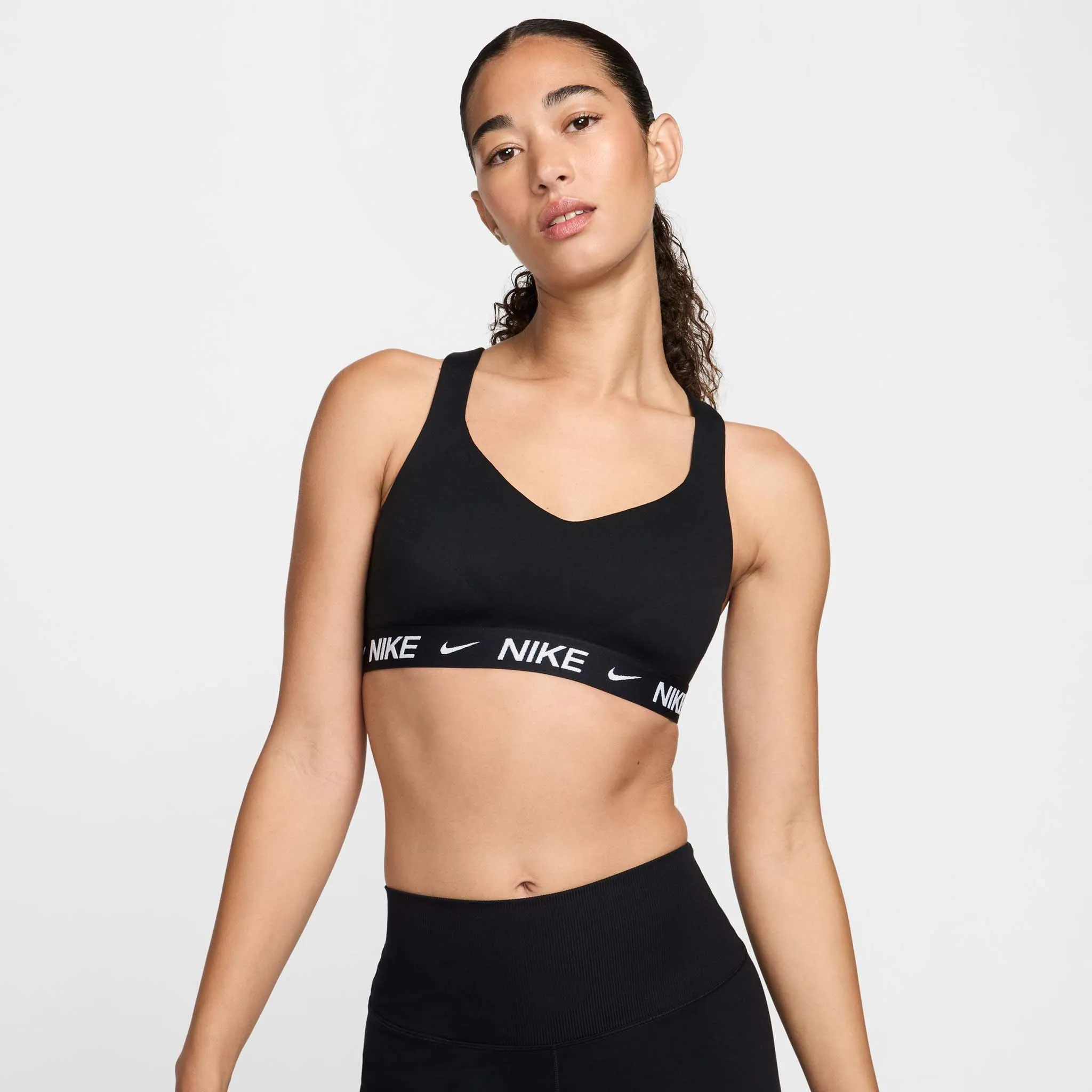 Nike | Women's Indy High Support Padded Adjustable Sports Bra - Black