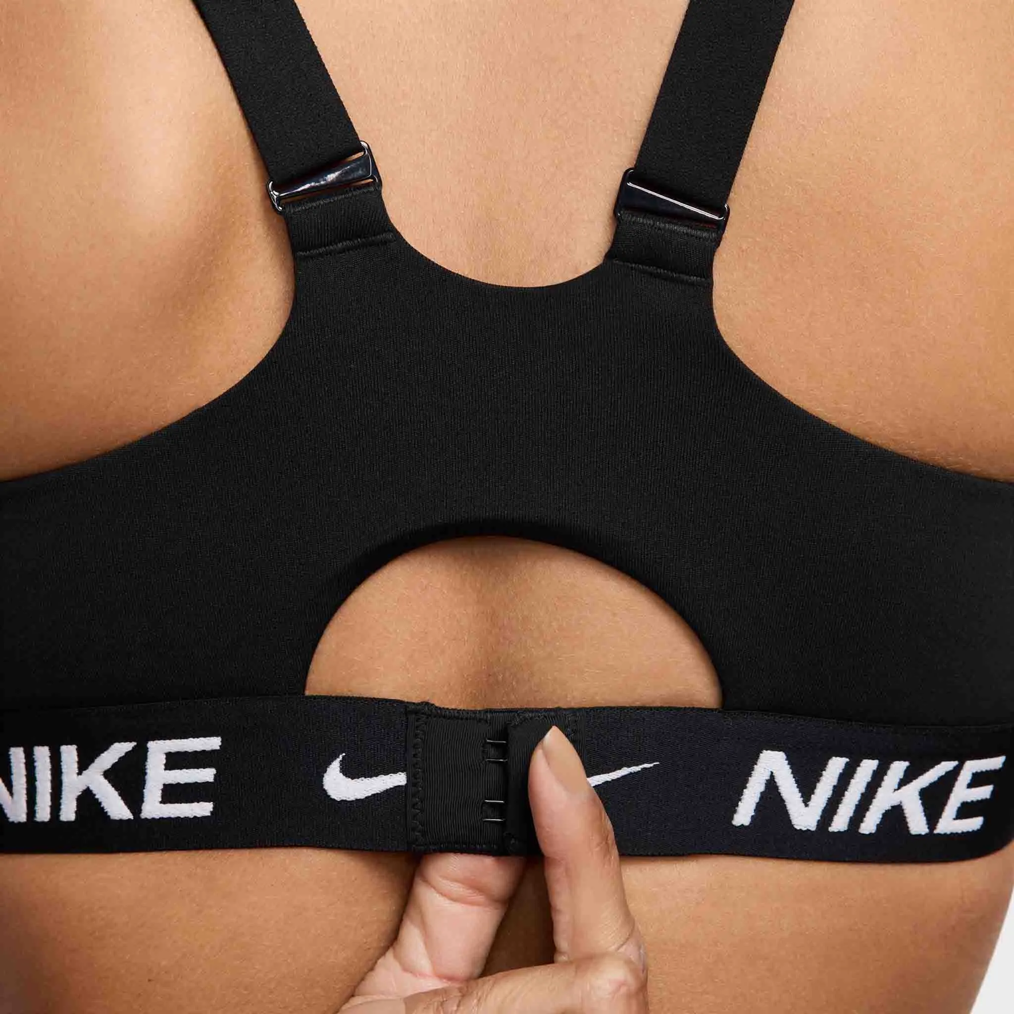 Nike | Women's Indy High Support Padded Adjustable Sports Bra - Black