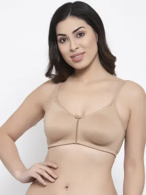 Nude Non Padded Non Wired Full Coverage Minimizer Bra