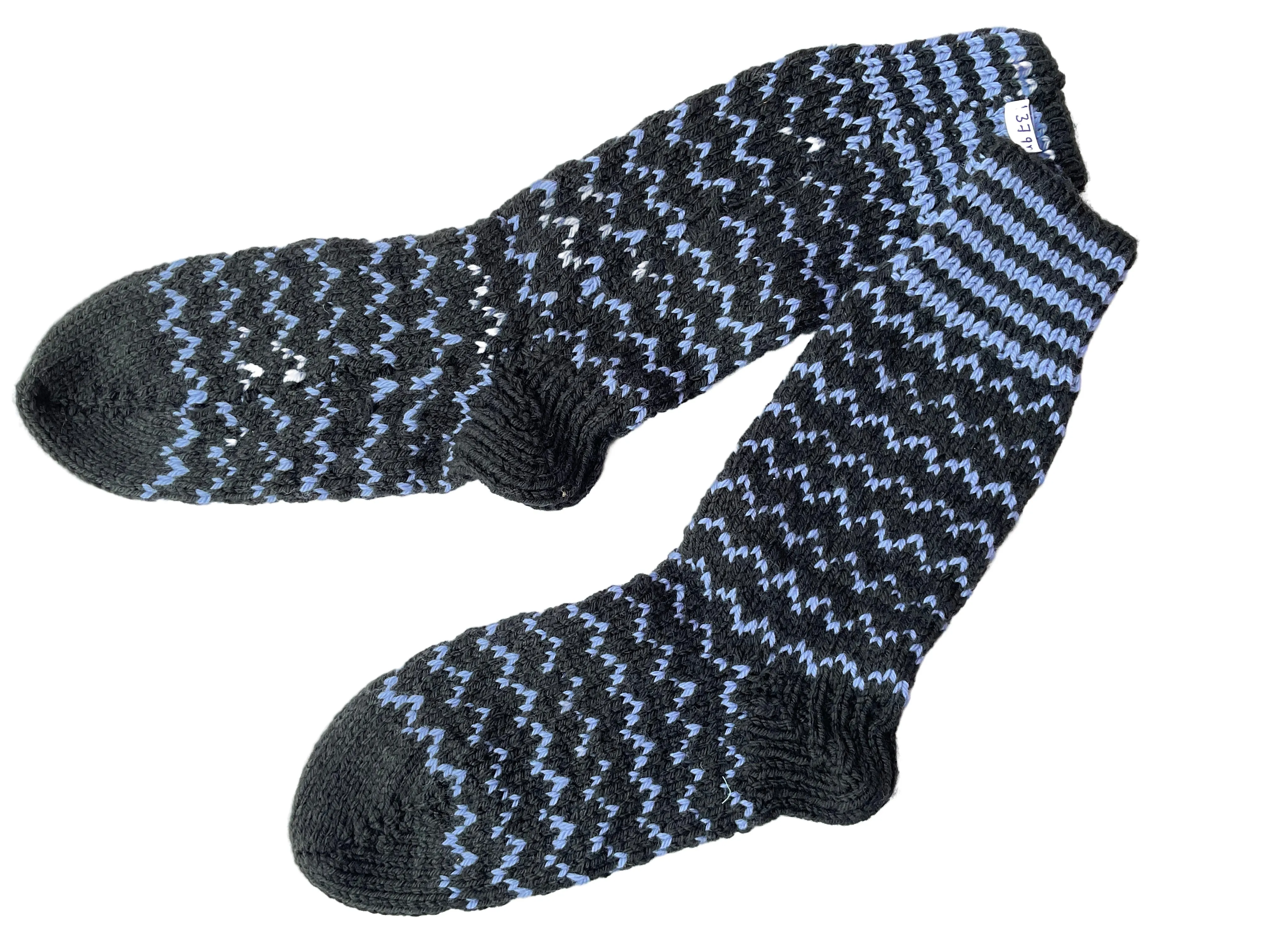 Organic Wool | Socks For Men & Women |  Black & Wild Blue