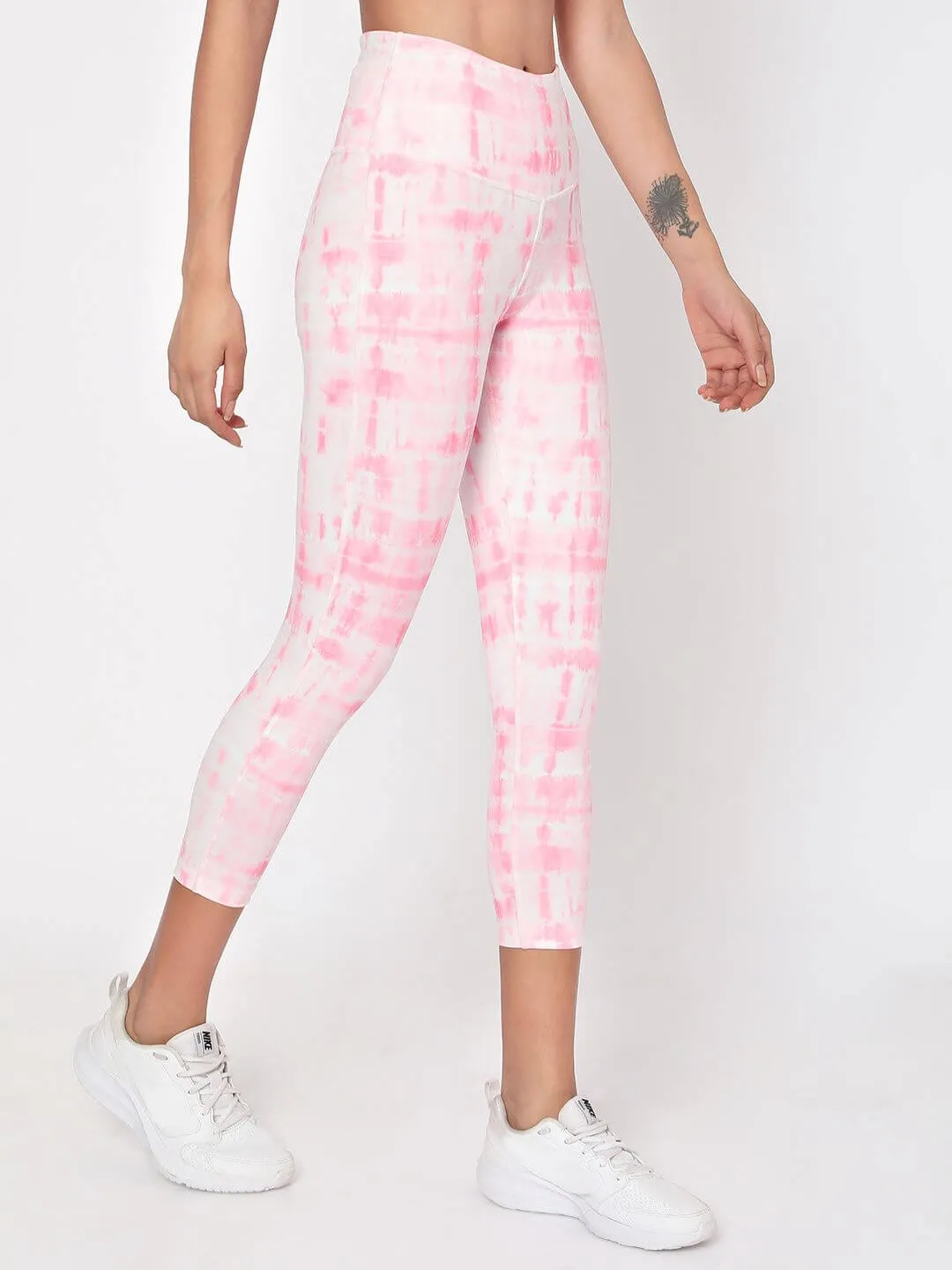 Pink Shibori Luxe Leggings