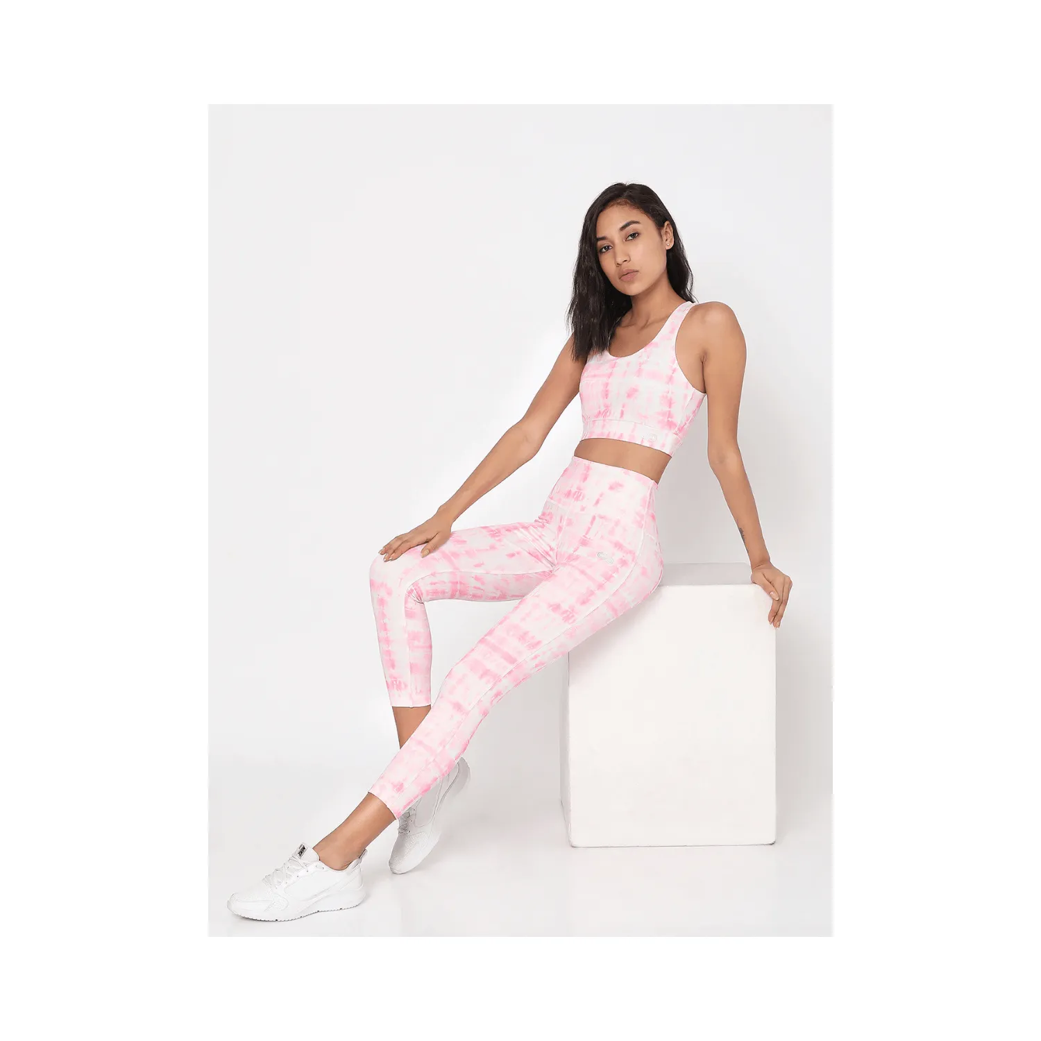 Pink Shibori Luxe Leggings