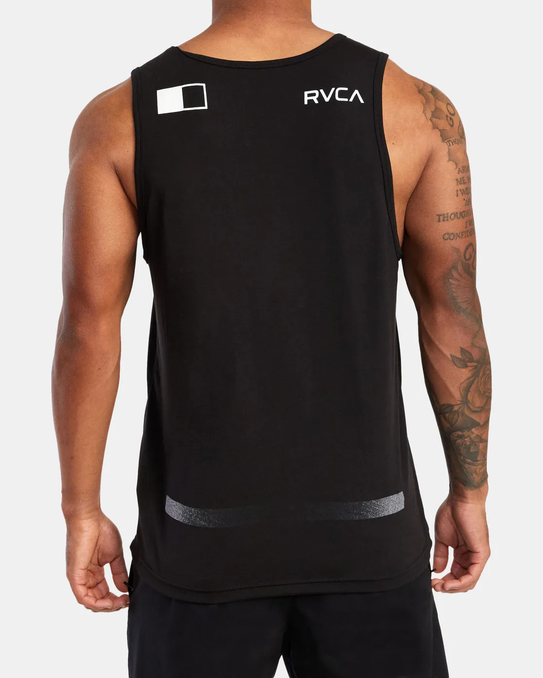 Pix Bar Performance Workout Tank Top - Black