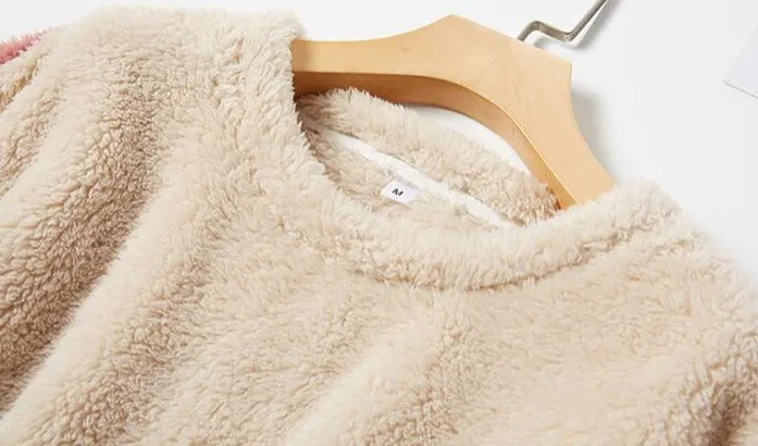 Plush Fleece Winter Loungewear