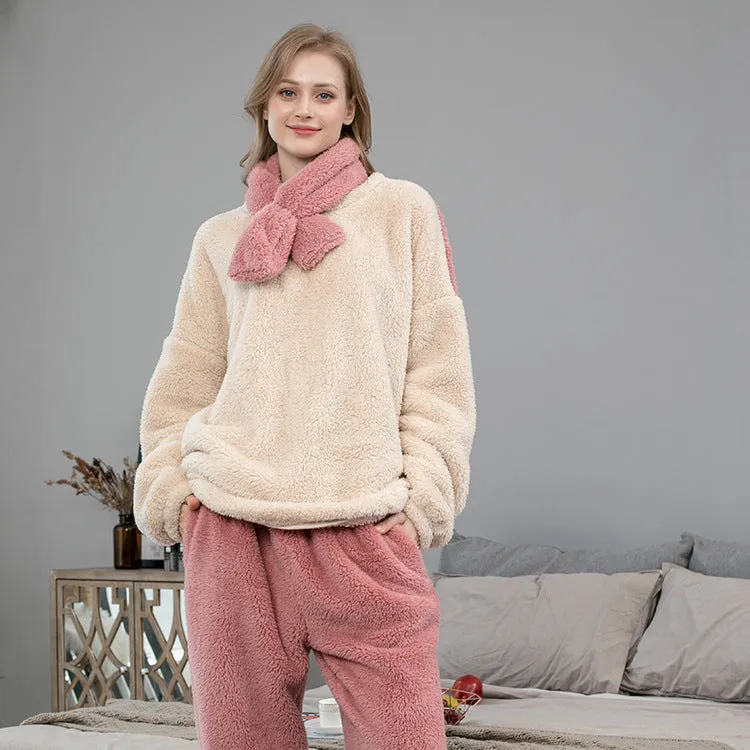 Plush Fleece Winter Loungewear