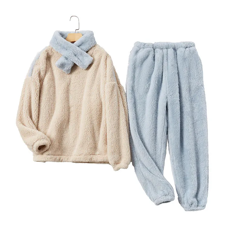 Plush Fleece Winter Loungewear