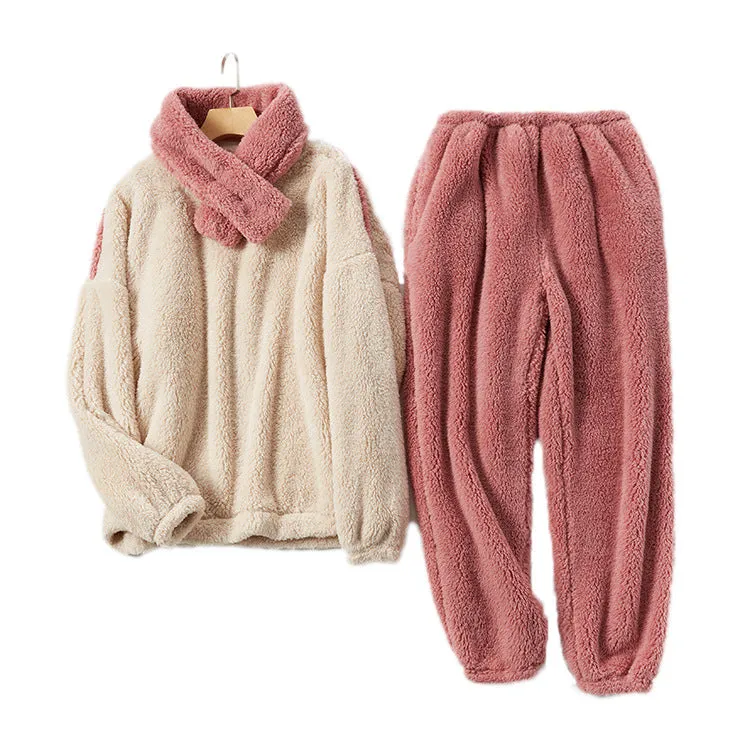 Plush Fleece Winter Loungewear