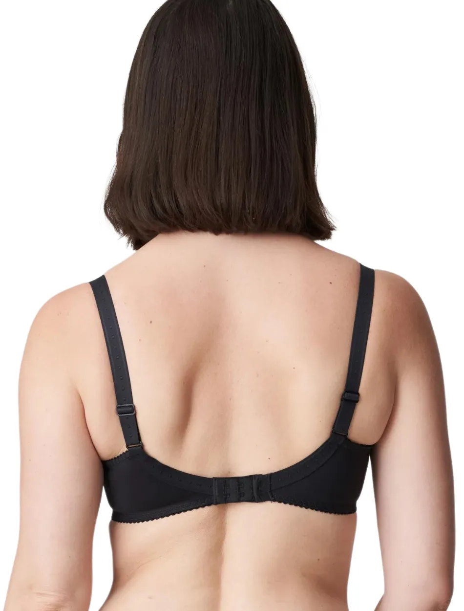 PrimaDonna Orlando Bra Large Cups Full Cup Wire Bra, Charcoal | Charcoal PrimaDonna Full Cup Bra