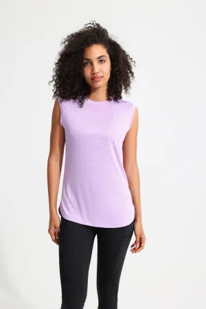 Purple Rose LiteRun Sleeveless Tee