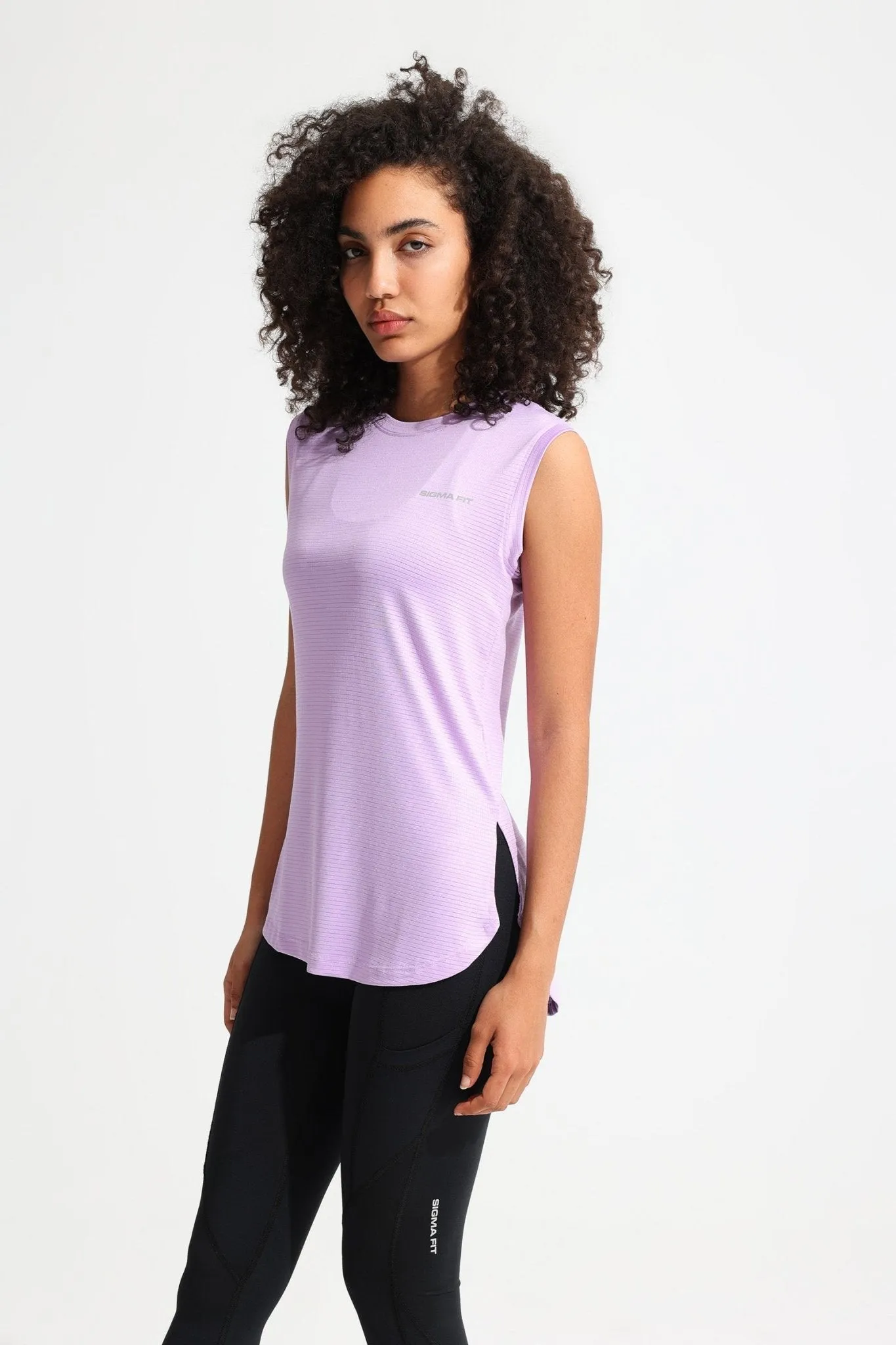 Purple Rose LiteRun Sleeveless Tee