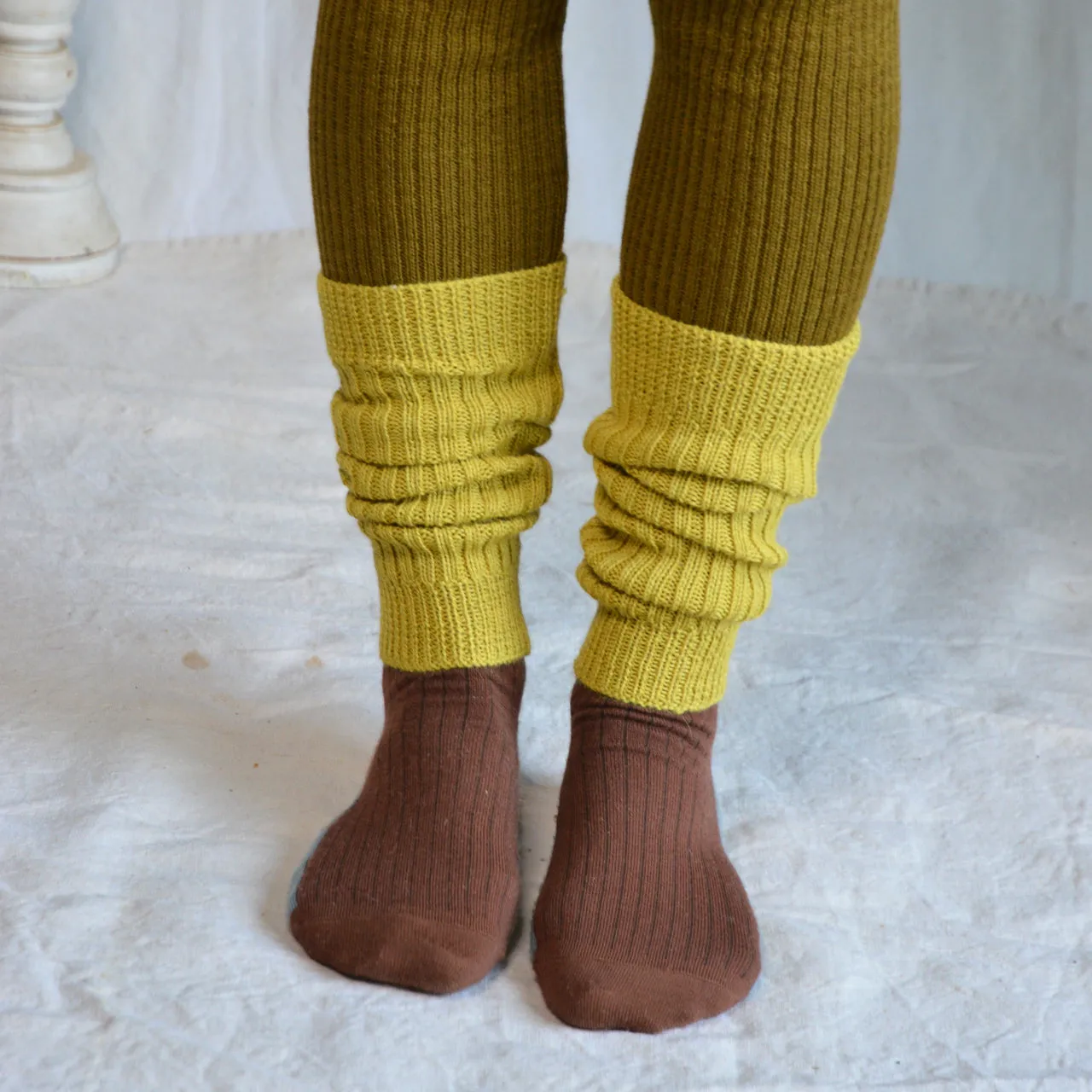 Ribbed Legwarmers in baby alpaca (Youth-Adult) *Returning 2025