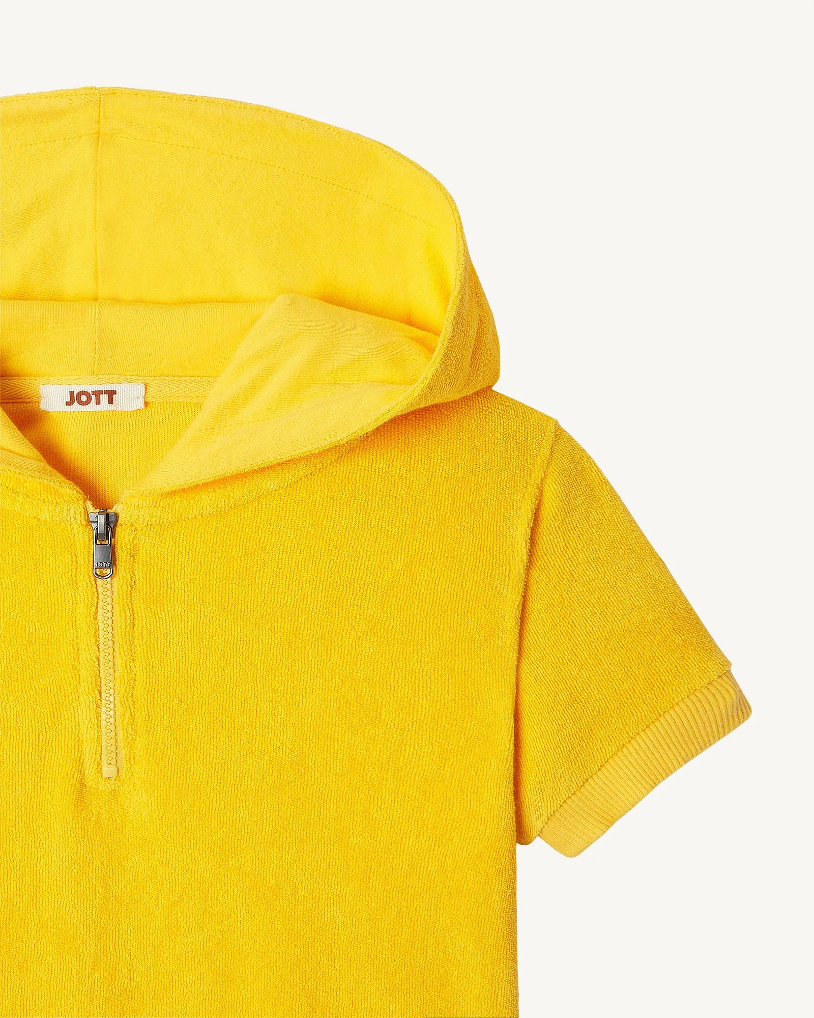 Robe éponge à capuche Citron enfant Mini