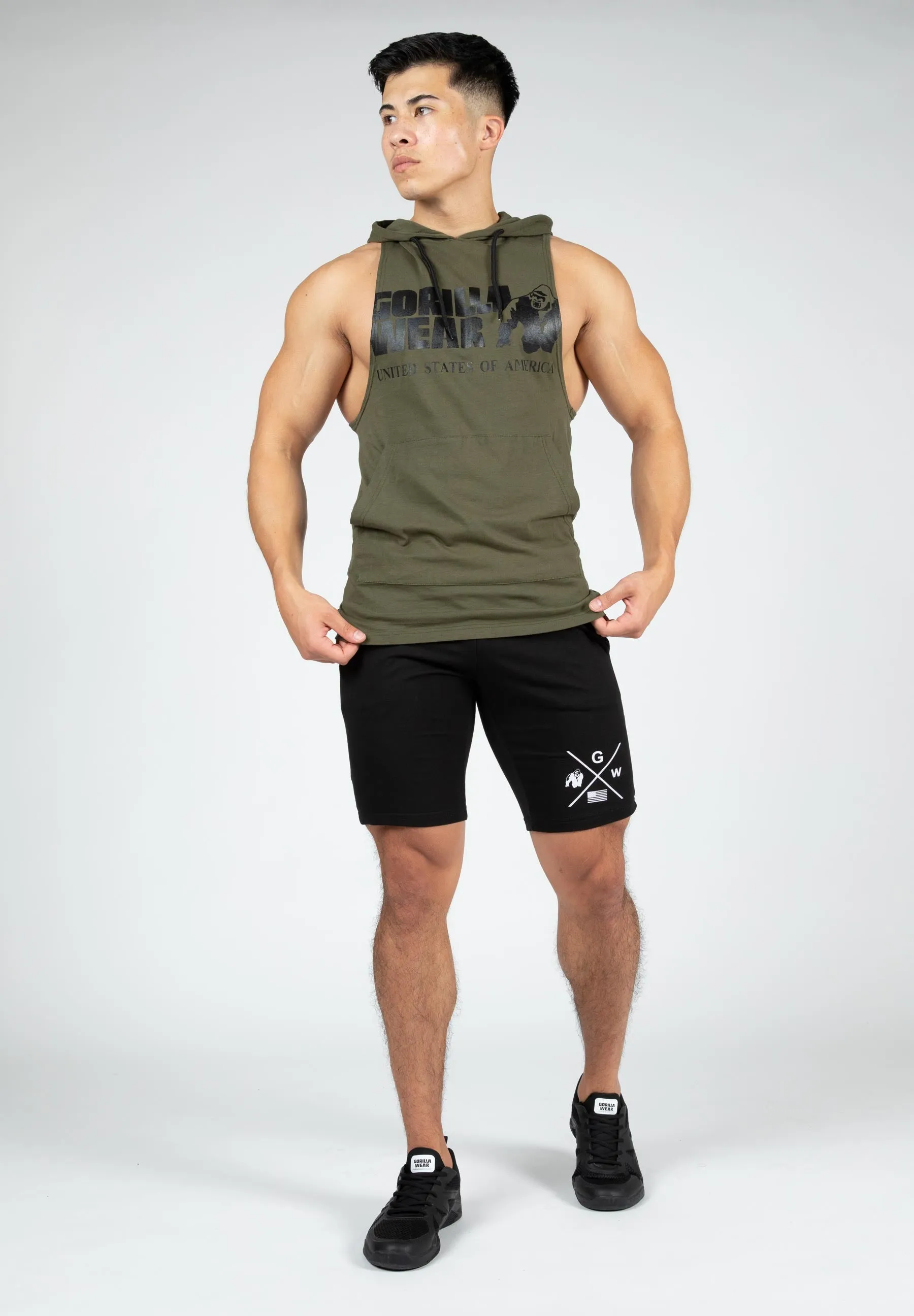 Rogers Hooded Tank Top - Green