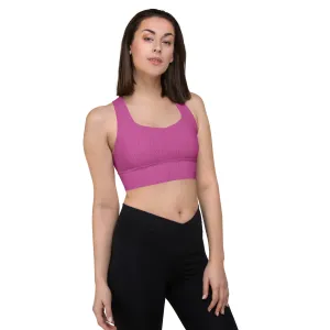 Rose Zing Longline Sports Bra