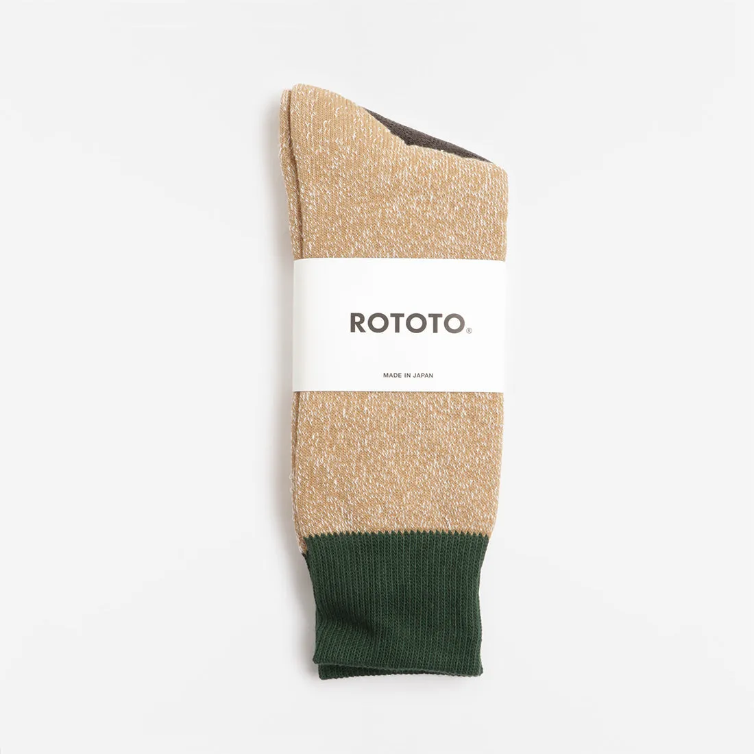 Rototo Double Face Crew Socks