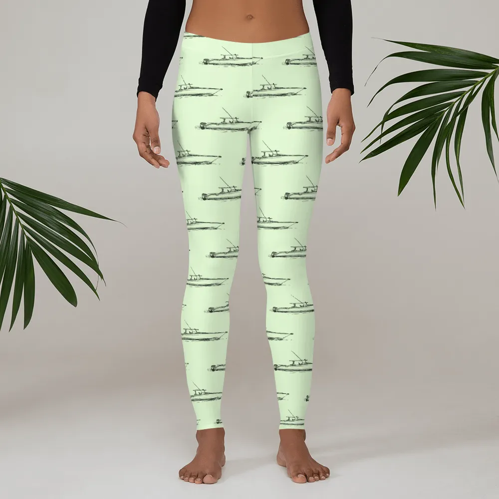 Saltwater Center Console Yoga Pants / Leggings