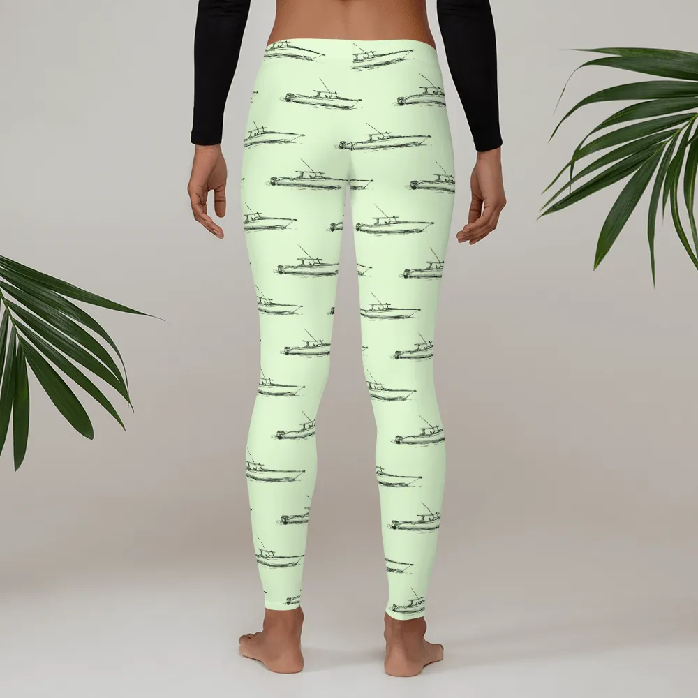 Saltwater Center Console Yoga Pants / Leggings