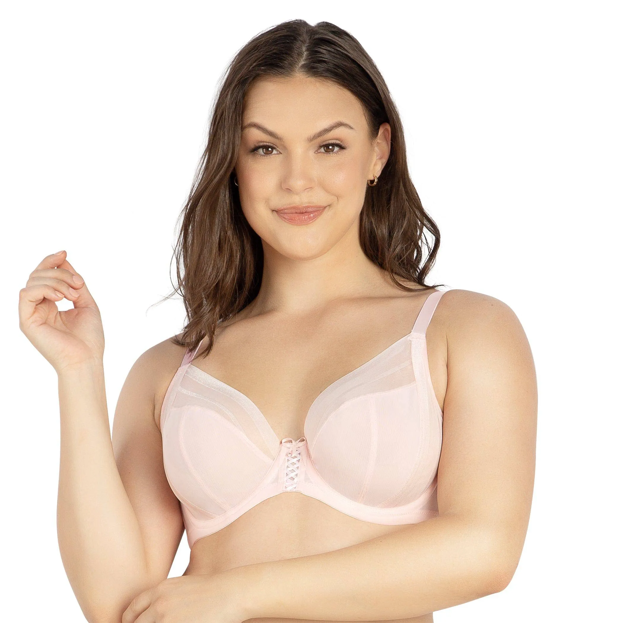 Shea Women's Full Coverage Plunge Unlined Bra