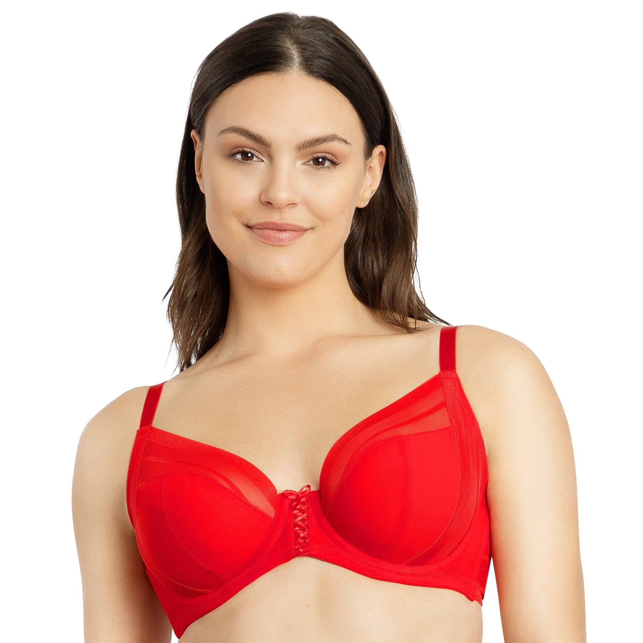 Shea Women's Full Coverage Plunge Unlined Bra