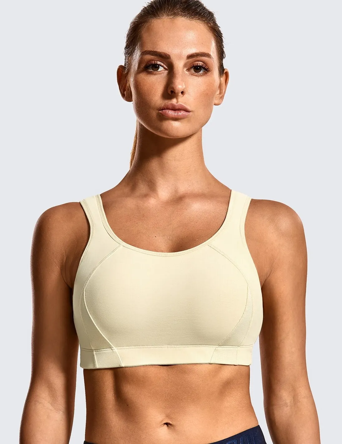 Shock Control High Impact Lightly Padded Wireless Sports Bra