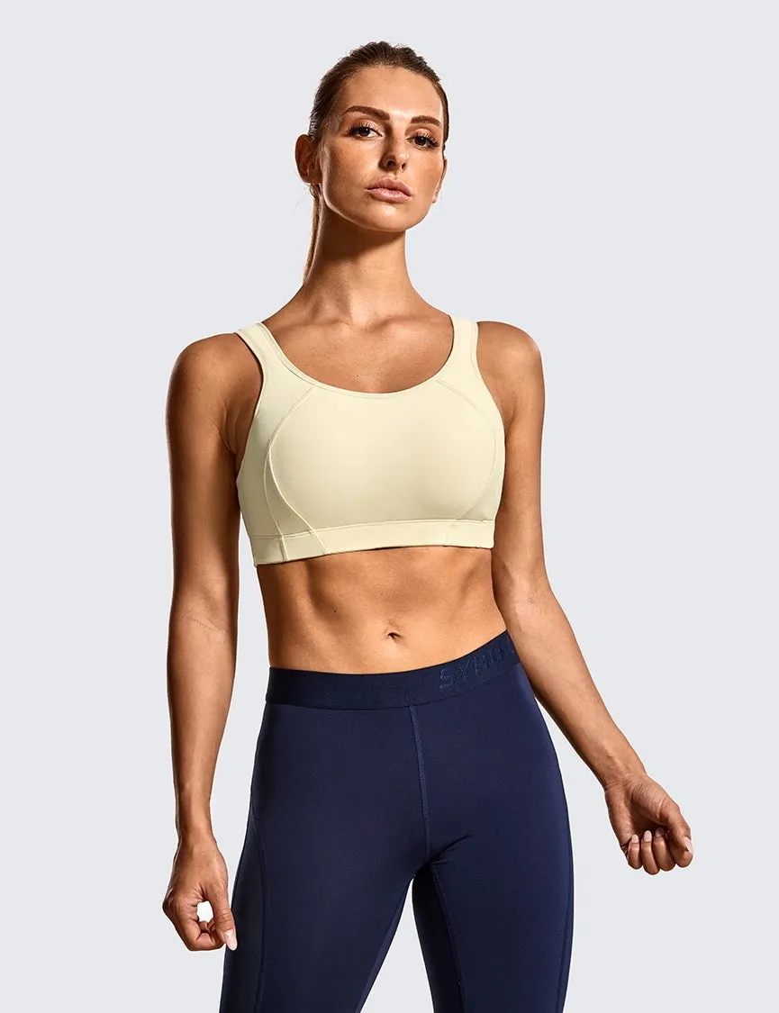 Shock Control High Impact Lightly Padded Wireless Sports Bra