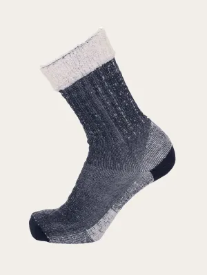 Single pack low terry wool sock - Total Eclipse